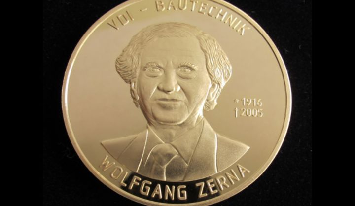 Wolfgang-Zerna-medal of honour; Picture source: VDI