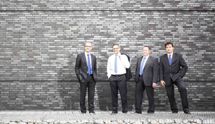 Management Board ZPP Ingenieure AG - Prof. Dr.-Ing. Speier, Dr.-Ing. Lehnen, Dipl.-Ing. Meyer, Dr.-Ing. Spohr