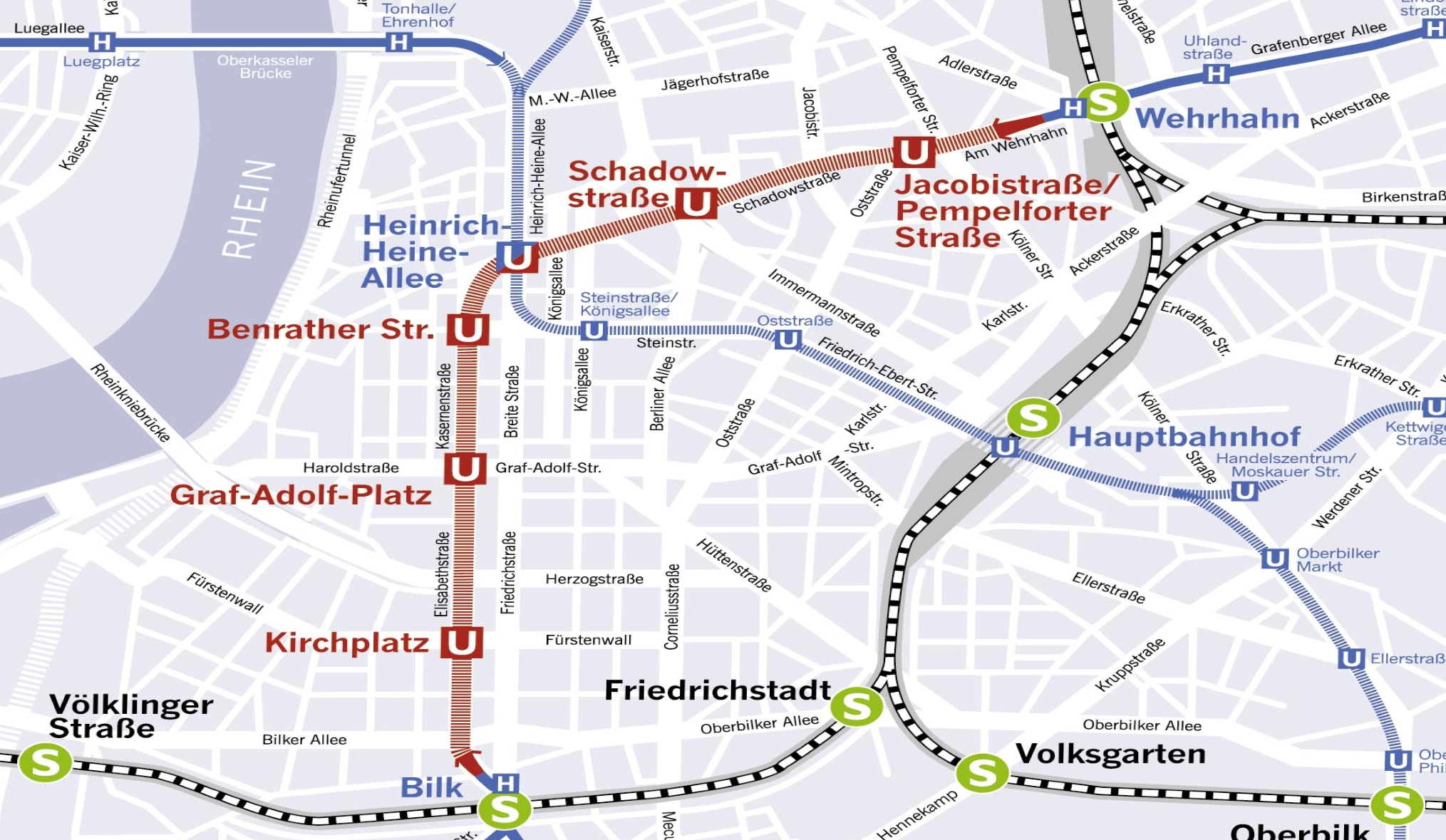 Stadtbahn Düsseldorf Tunnelbau ZPP Ingenieure