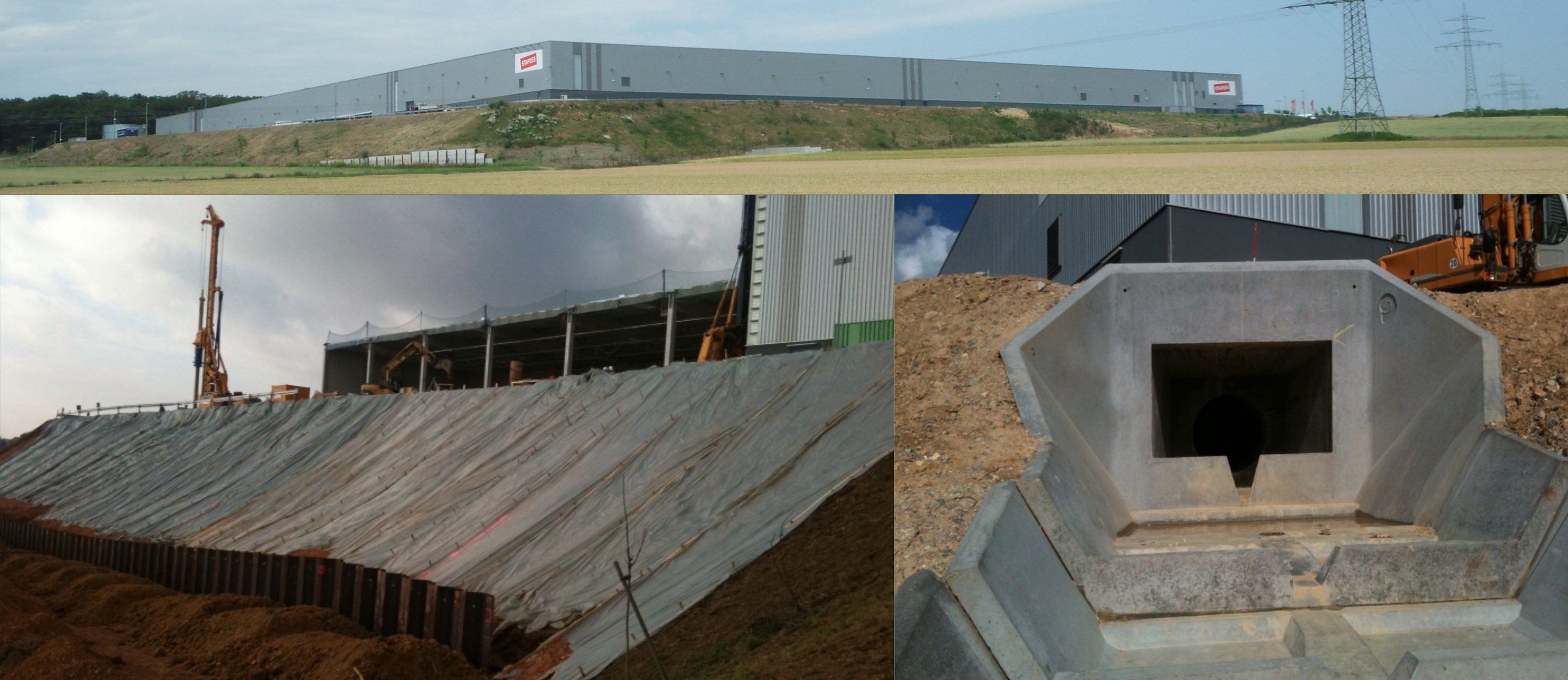 Staples distribution centre Buildings ZPP Ingenieure