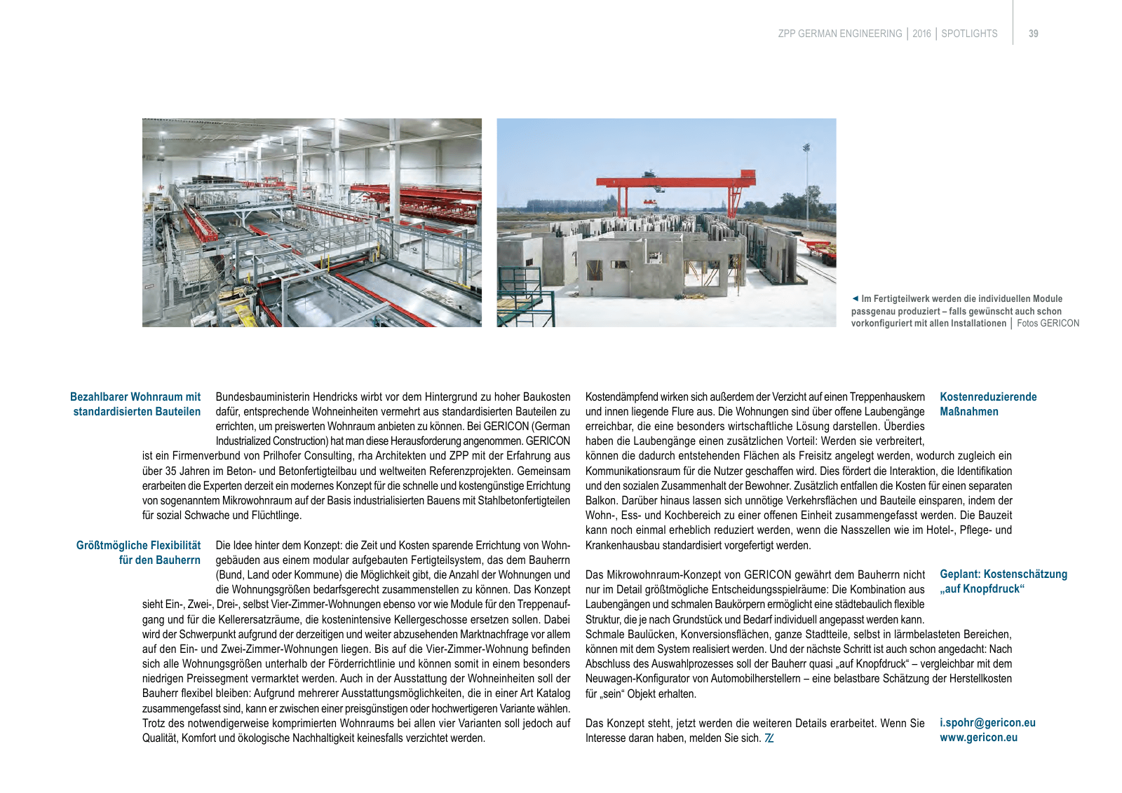 Vorschau GERMAN ENGINEERING 2016 Seite 39